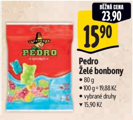 PEDRO Želé bonbóny