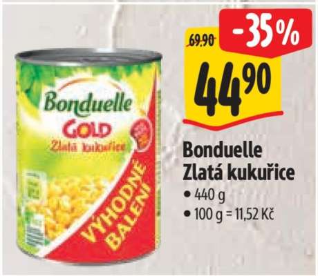 Bonduelle Zlatá kukuřice