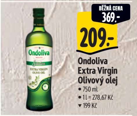 Ondoliva Extra Virgin olivový olej