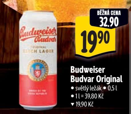 Budweiser Budvar original