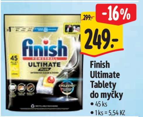 Finish Ultimate Tablety do myčky