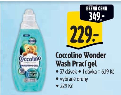 Coccolino Wonder Wash Prací gel