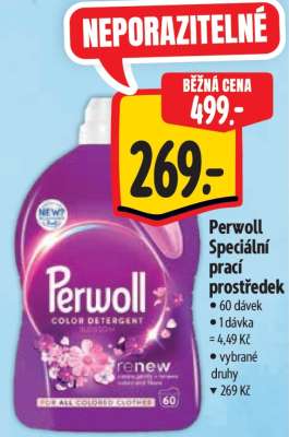 Perwoll speciální prací prostředek