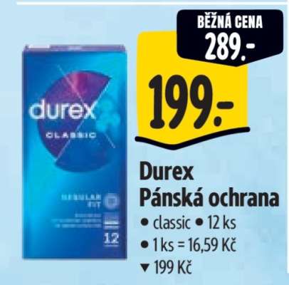Durex pánská ochrana