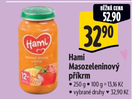 Hami masozeleninový příkrm