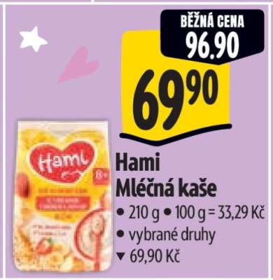 Hami Mléčná kaše