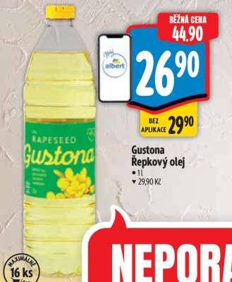 Gustona Řepkový olej