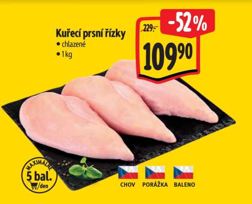 Kuřecí prsní řízky