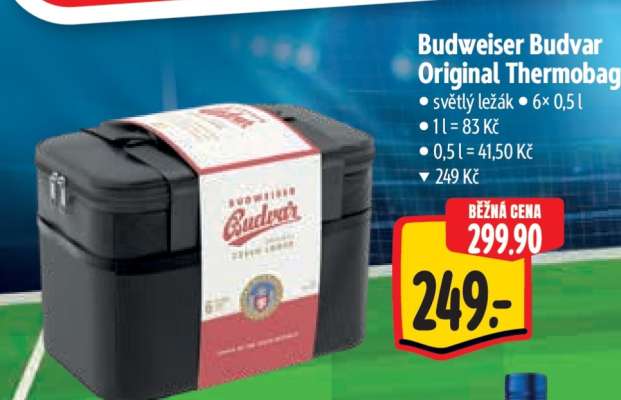 Budweiser Budvar Original Thermobag