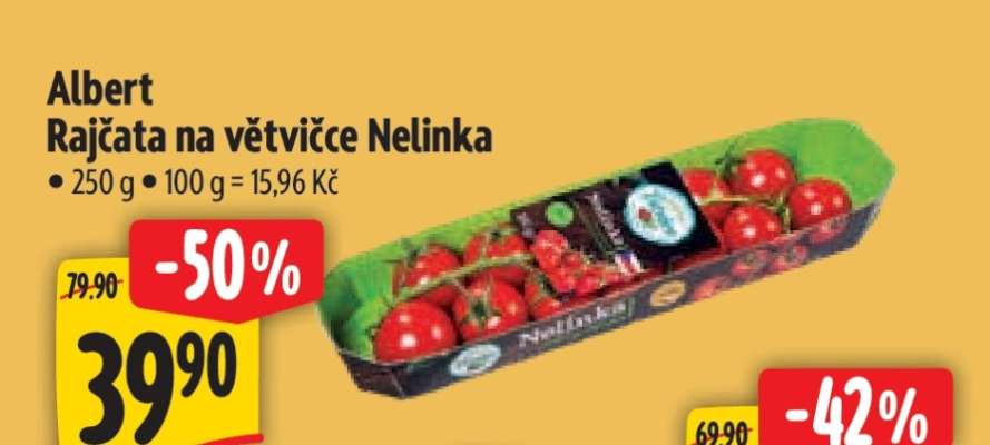 Albert Rajčata na větvičce Nelinka