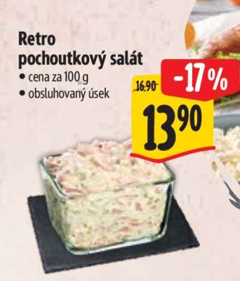 RETRO Pochoutkový salát