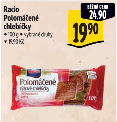 Racio polomáčené chlebíčky