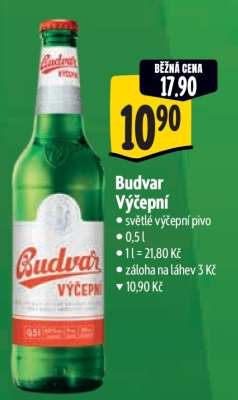 Budvar výčepní
