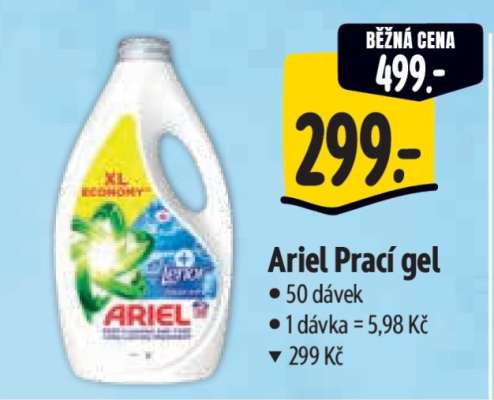 Ariel Prací gel