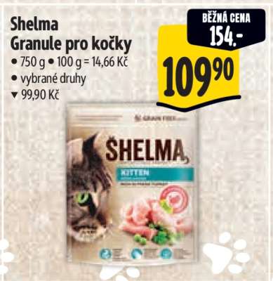 Shelma granule pro kočky