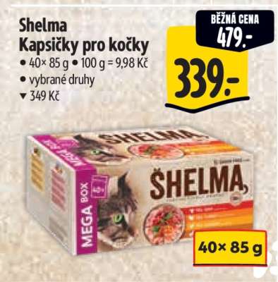 Shelma kapsičky pro kočky