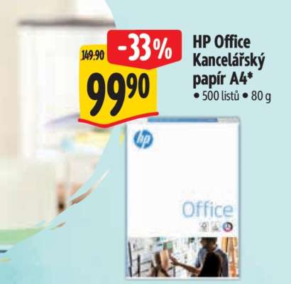 HP OFFICE Kancelářský papír A4