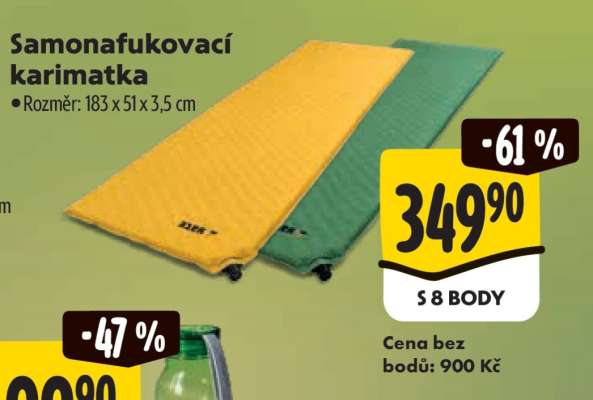 Samonafukovací karimatka