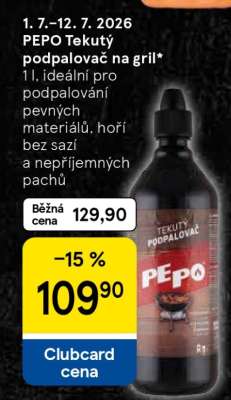 PePo Tekutý podpalovač na gril