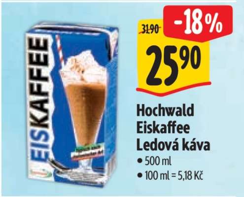 Hochwald Eiskaffee Ledová káva