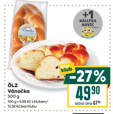 Ölz Vánočka