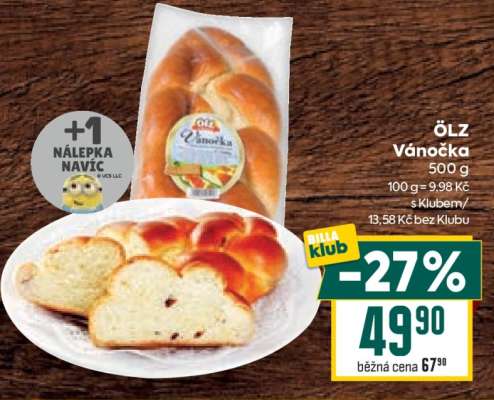 Ölz Vánočka 500 g