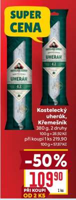 Kostelecký Uherák, Křemešník