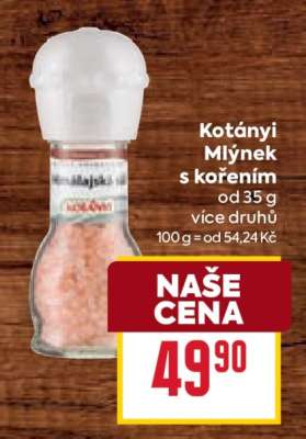 Kotányi Mlýnek s kořením