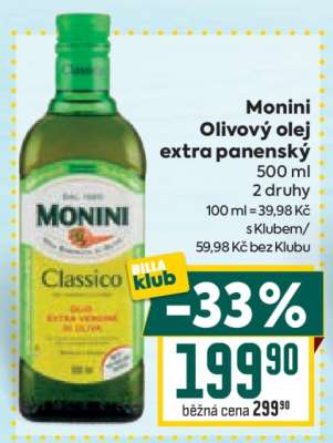 Monini Olivový olej extra panenský