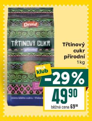 Třtinový cukr přírodní