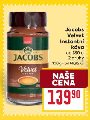 Jacobs Velvet instantní káva