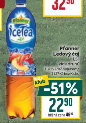 Pfanner Ledový čaj