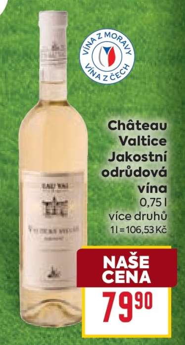 Château Valtice jakostní odrůdová vína