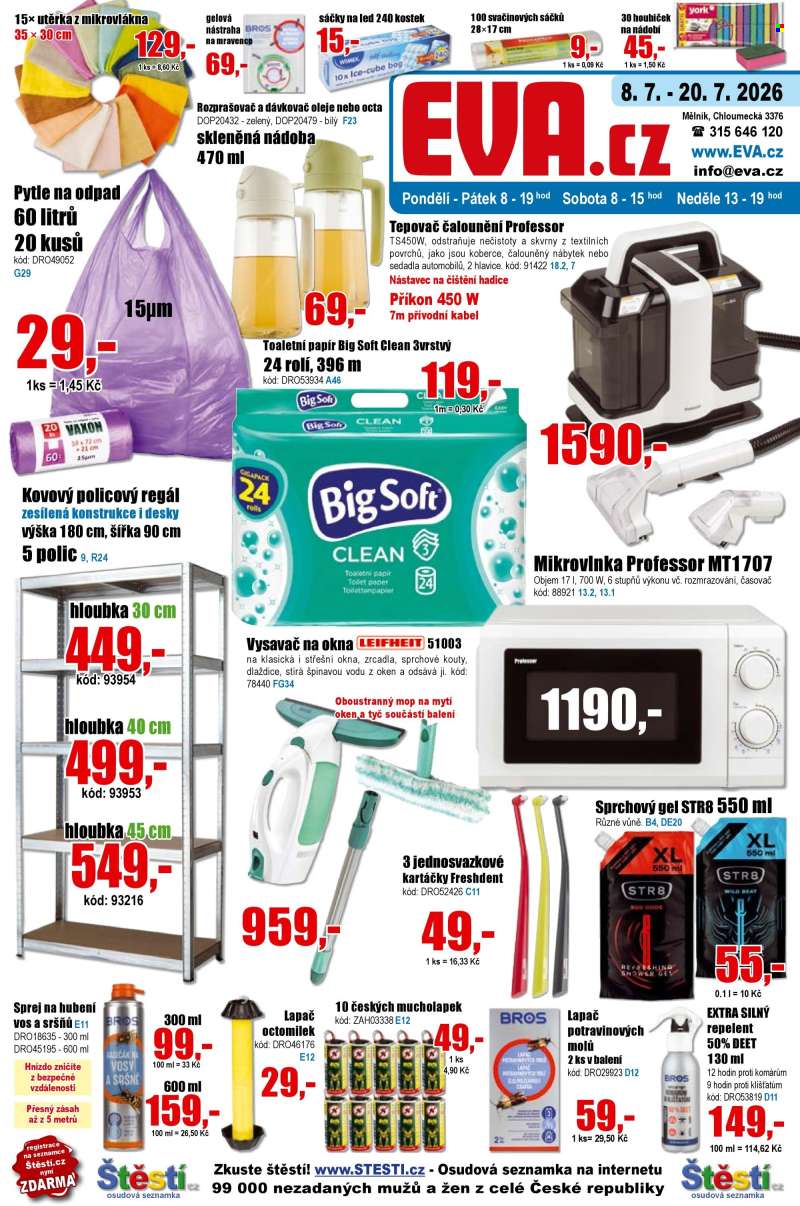 Leták EVA supermarket - 8.7.2026 - 20.7.2026.