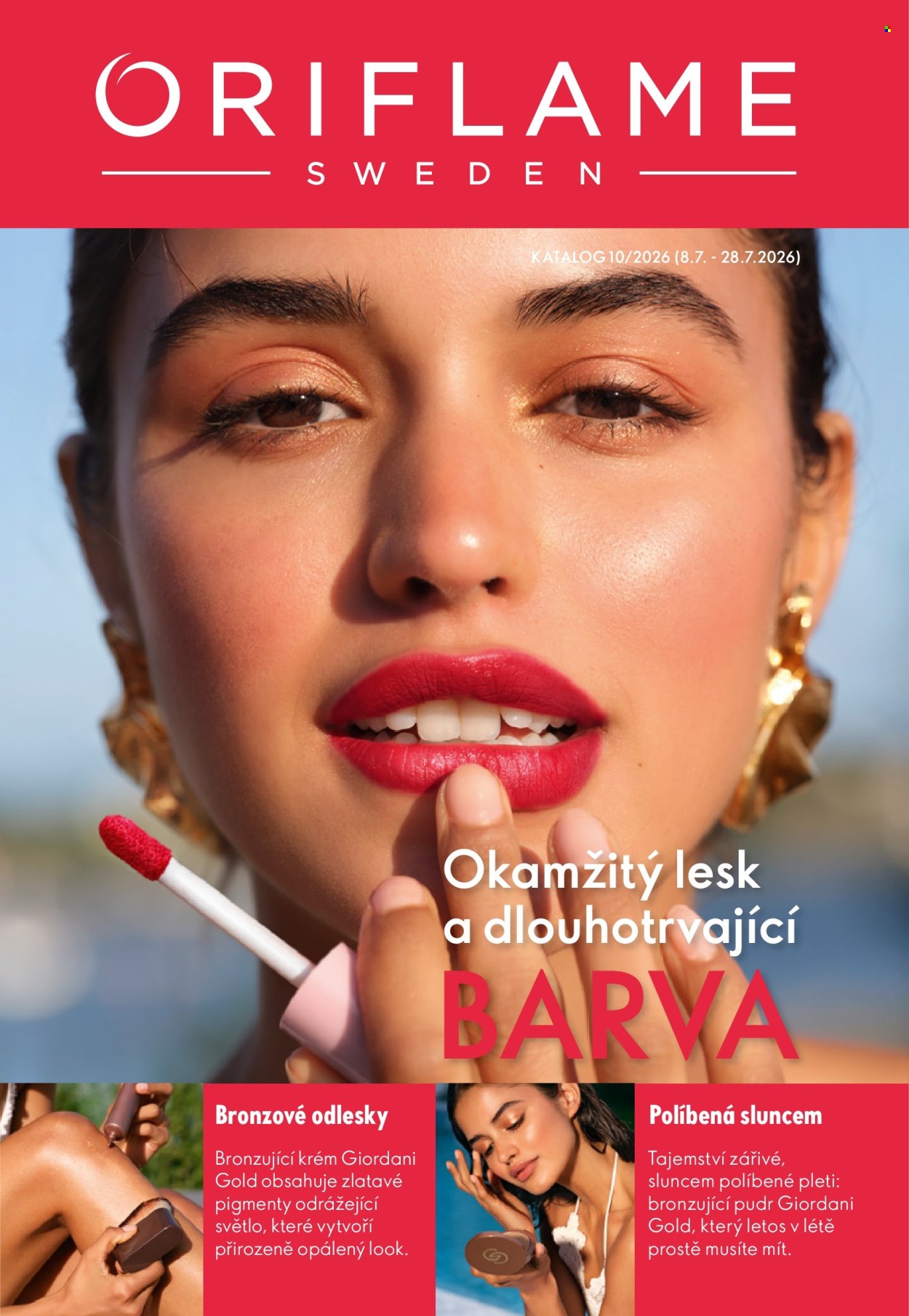 Leták ORIFLAME - 8.7.2026 - 28.7.2026. Strana 1