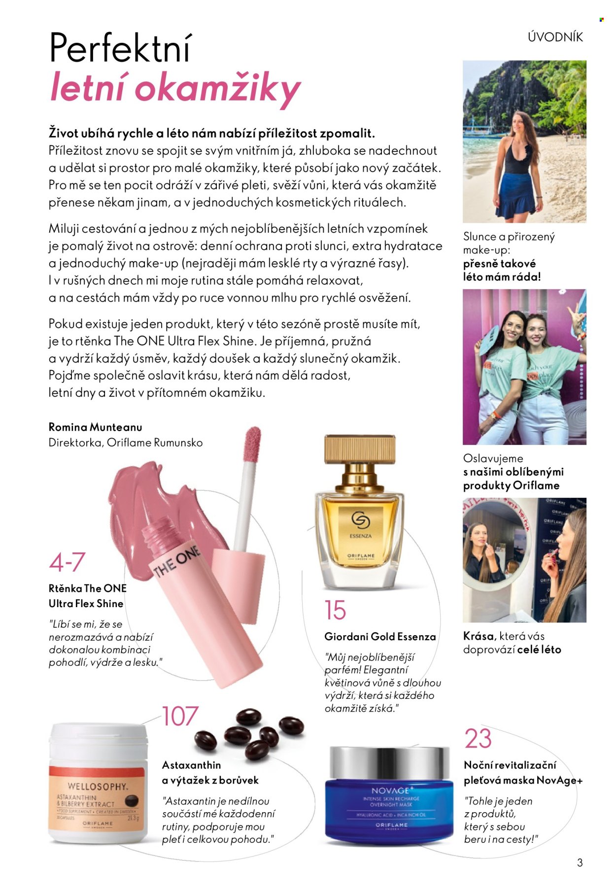 Leták ORIFLAME - 8.7.2026 - 28.7.2026. Strana 3