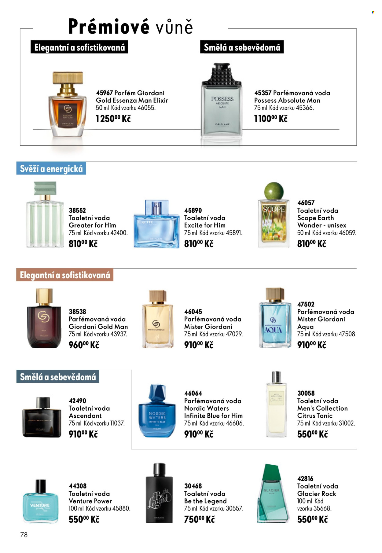 Leták ORIFLAME - 8.7.2026 - 28.7.2026. Strana 78