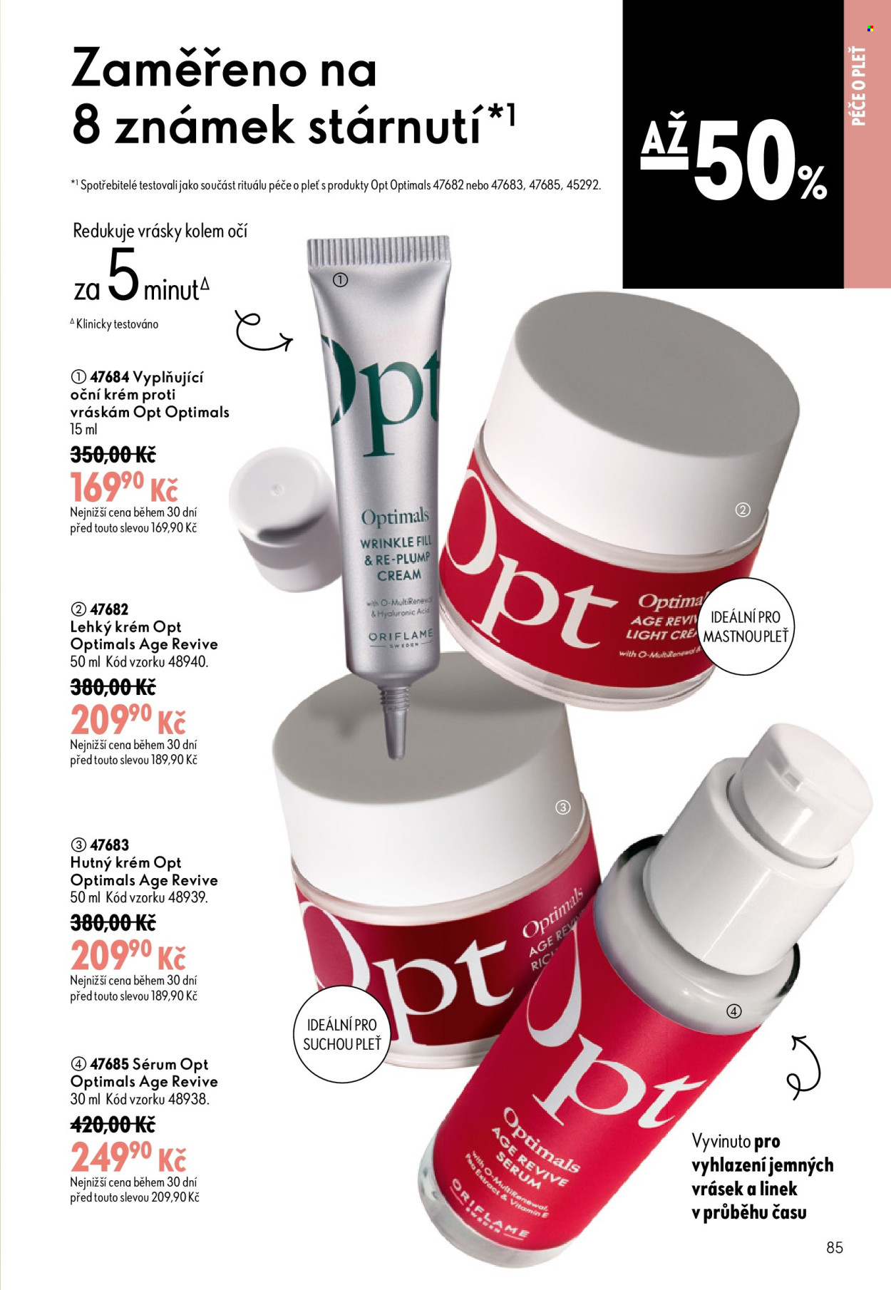 Leták ORIFLAME - 8.7.2026 - 28.7.2026. Strana 85
