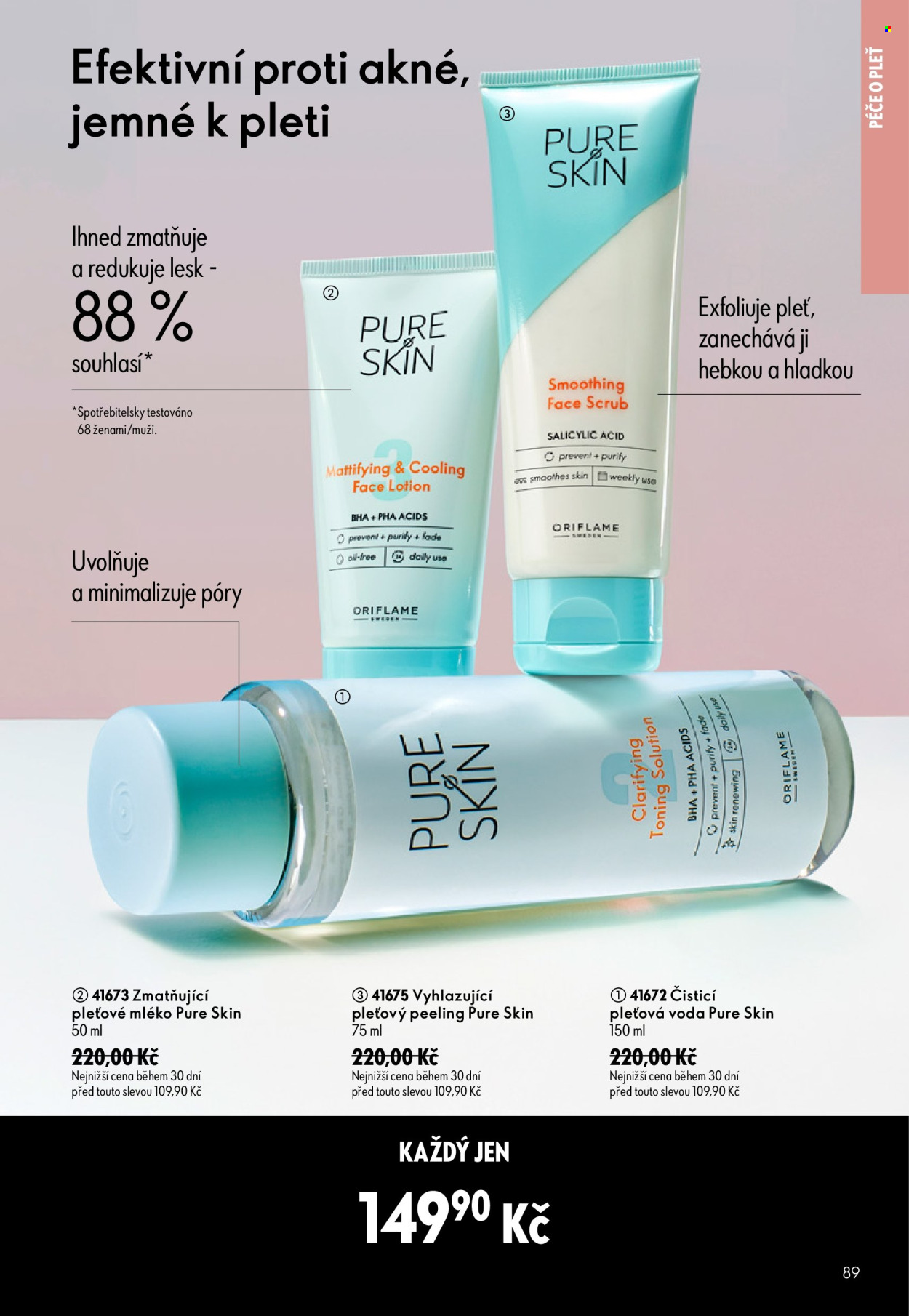 Leták ORIFLAME - 8.7.2026 - 28.7.2026. Strana 89