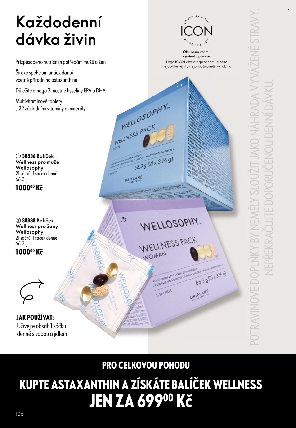 Leták ORIFLAME - 8.7.2026 - 28.7.2026. Strana 106
