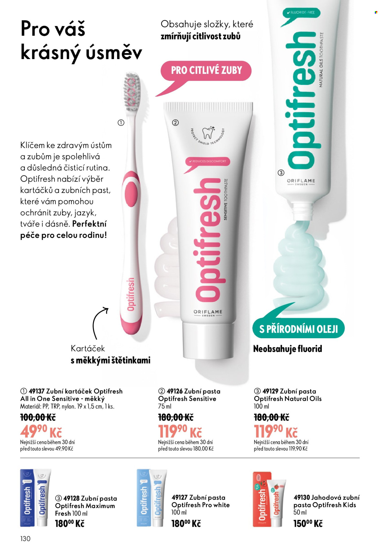 Leták ORIFLAME - 8.7.2026 - 28.7.2026. Strana 130