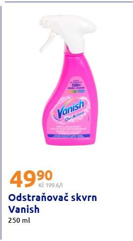 Odstraňovač skvrn Vanish