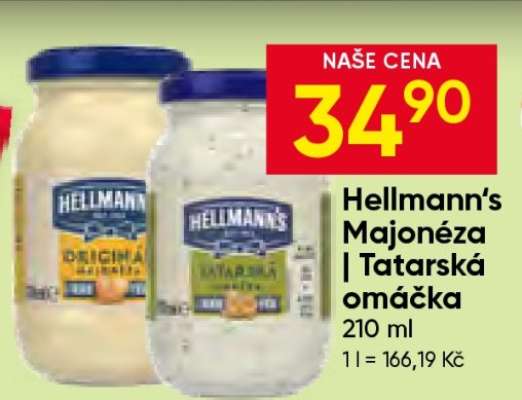 Hellmann’s Majonéza / Tatarská omáčka