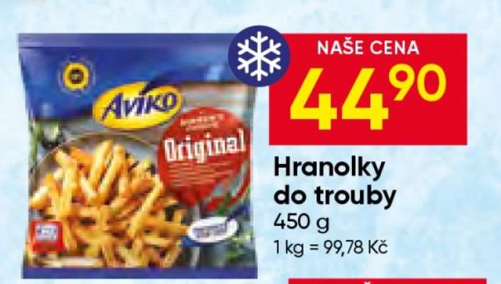 Hranolky do trouby,