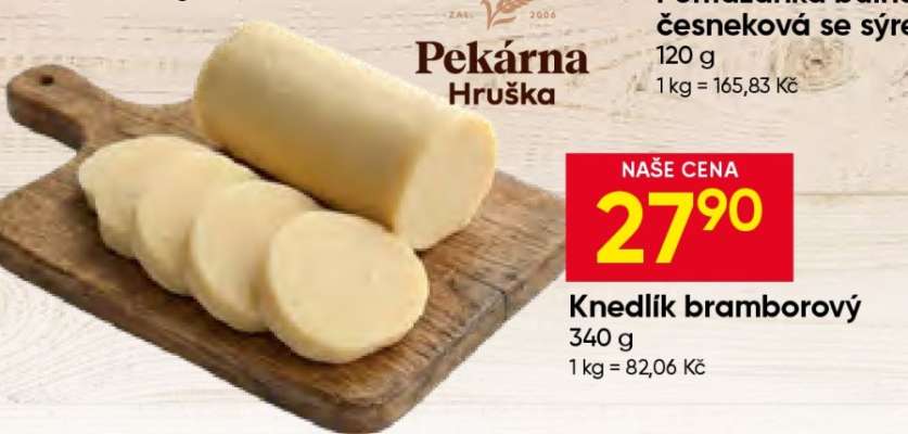 Knedlík bramborový