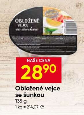 Obložené vejce se šunkou