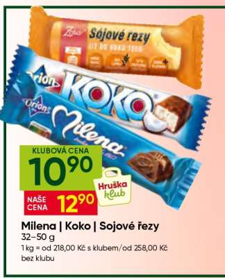 Milena | Koko | Sojové řezy