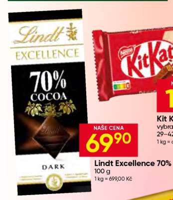 Lindt Excellence 70%