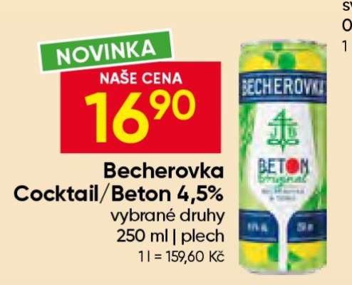 Becherovka Cocktail/Beton 4,5%