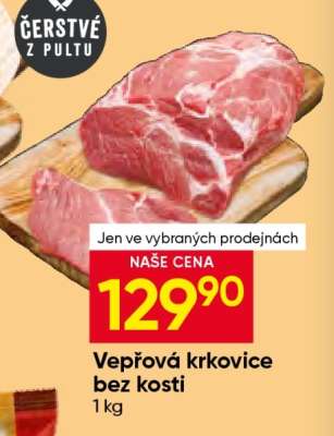 Vepřová krkovice bez kosti